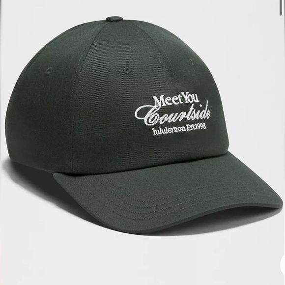 Lululemon Classic Unisex Ball Cap
Tennis Club Sz S\\M Rainforest GRN & White NWT